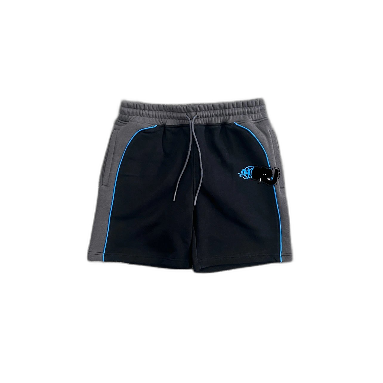 Blue label dark gray with black inlay shorts SY-33