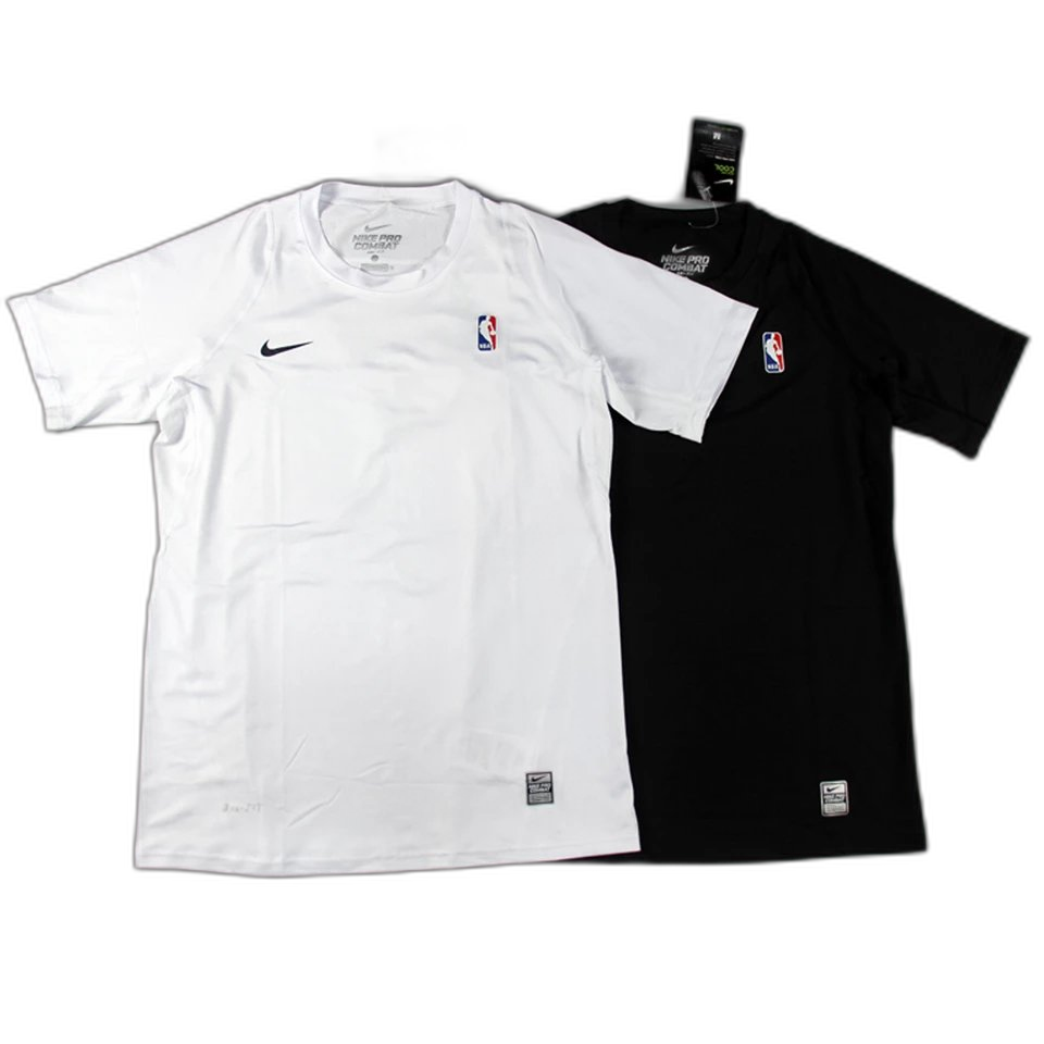 Classic black and white quick-drying sweatshirt, breathable, sports fitness, breathable, comfortable, tight, short sleeve