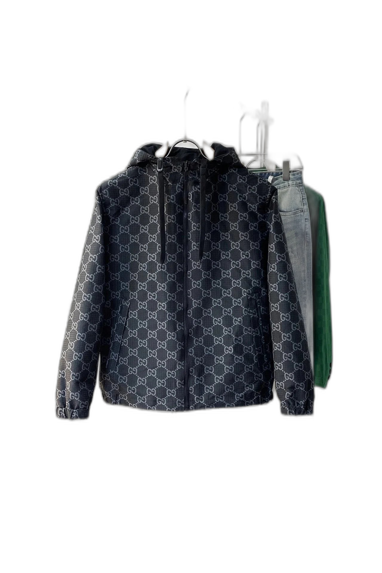 gc* double-sided hooded jacket
