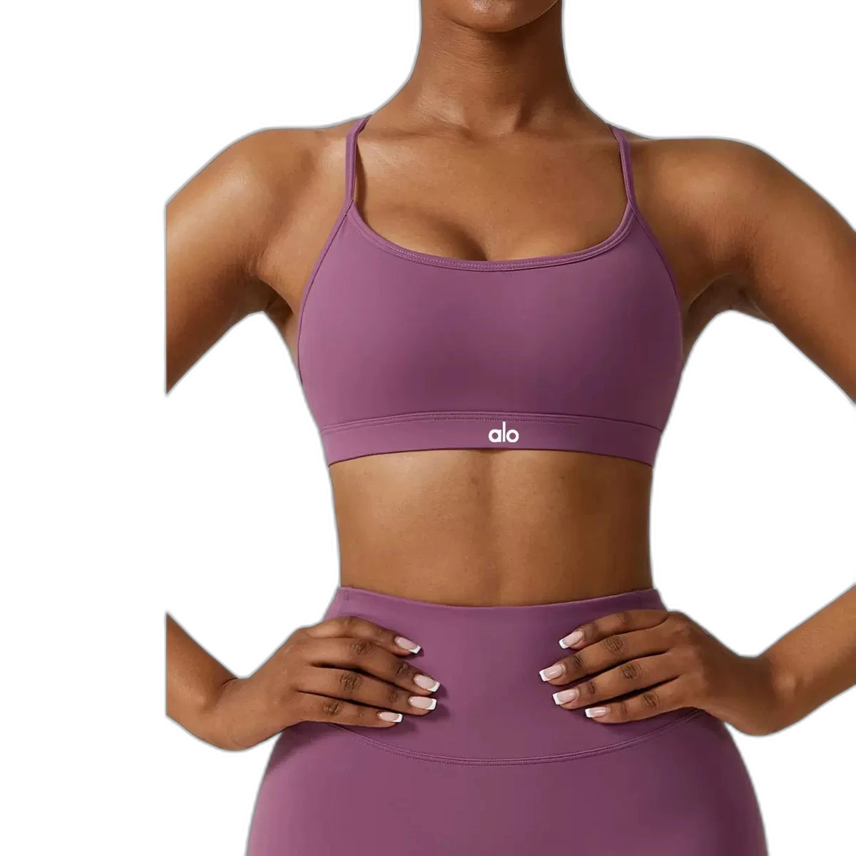 ALO YOGA NEW WOMEN’S YOGA VEST SHOCKPROOF HIGH STRENGTH PILATES RUNNING OUTDOOR FITNESS SPORTS UNDERWEAR 8347