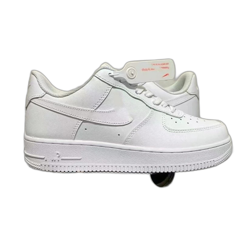 Putian shoes AF1 top layer leather high version Air Force No. 1 casual sneakers men’s and women’s sports shoes factory direct sales