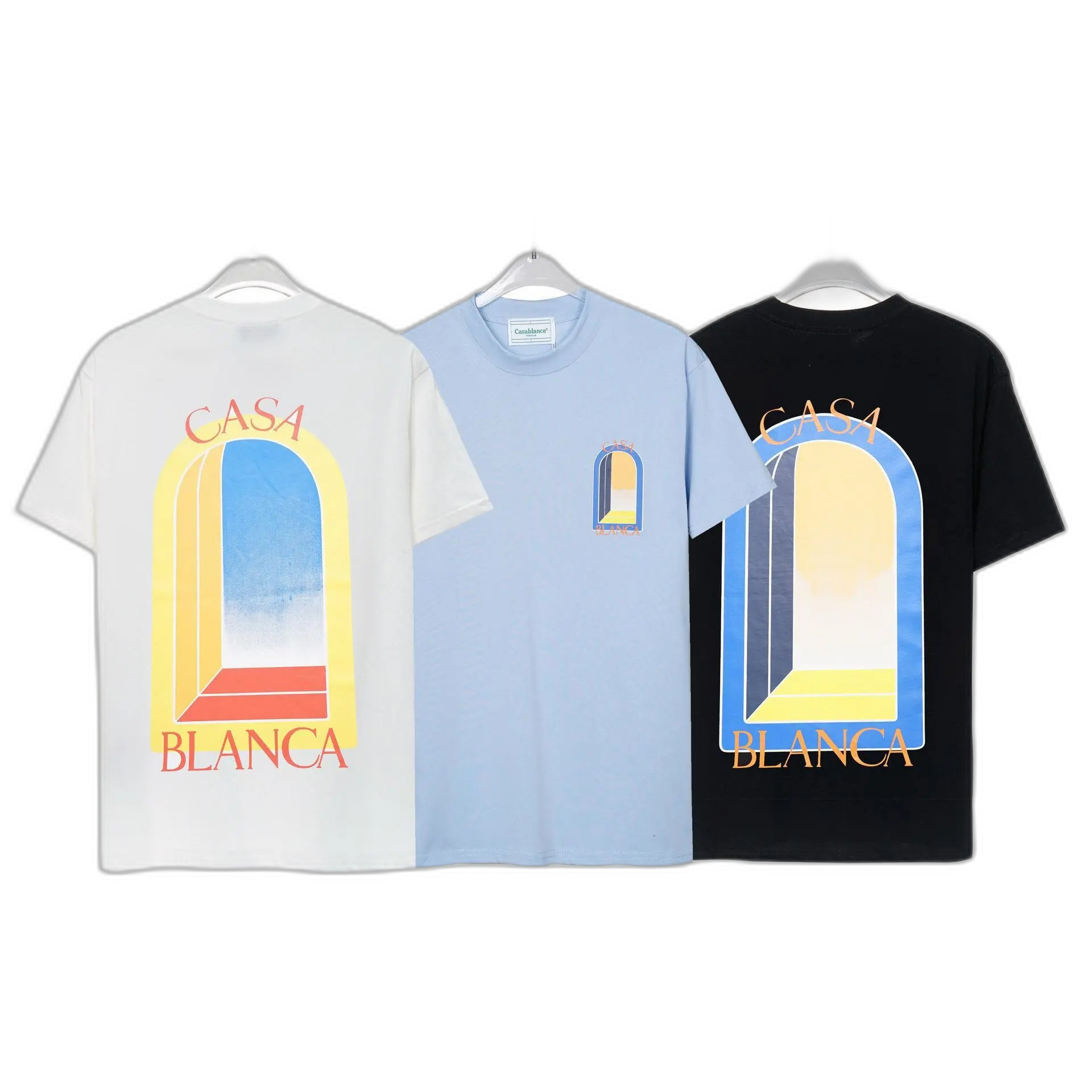 [DX41] New Foreign Trade Printed Personalized Round Neck Short Sleeve T Shirt
