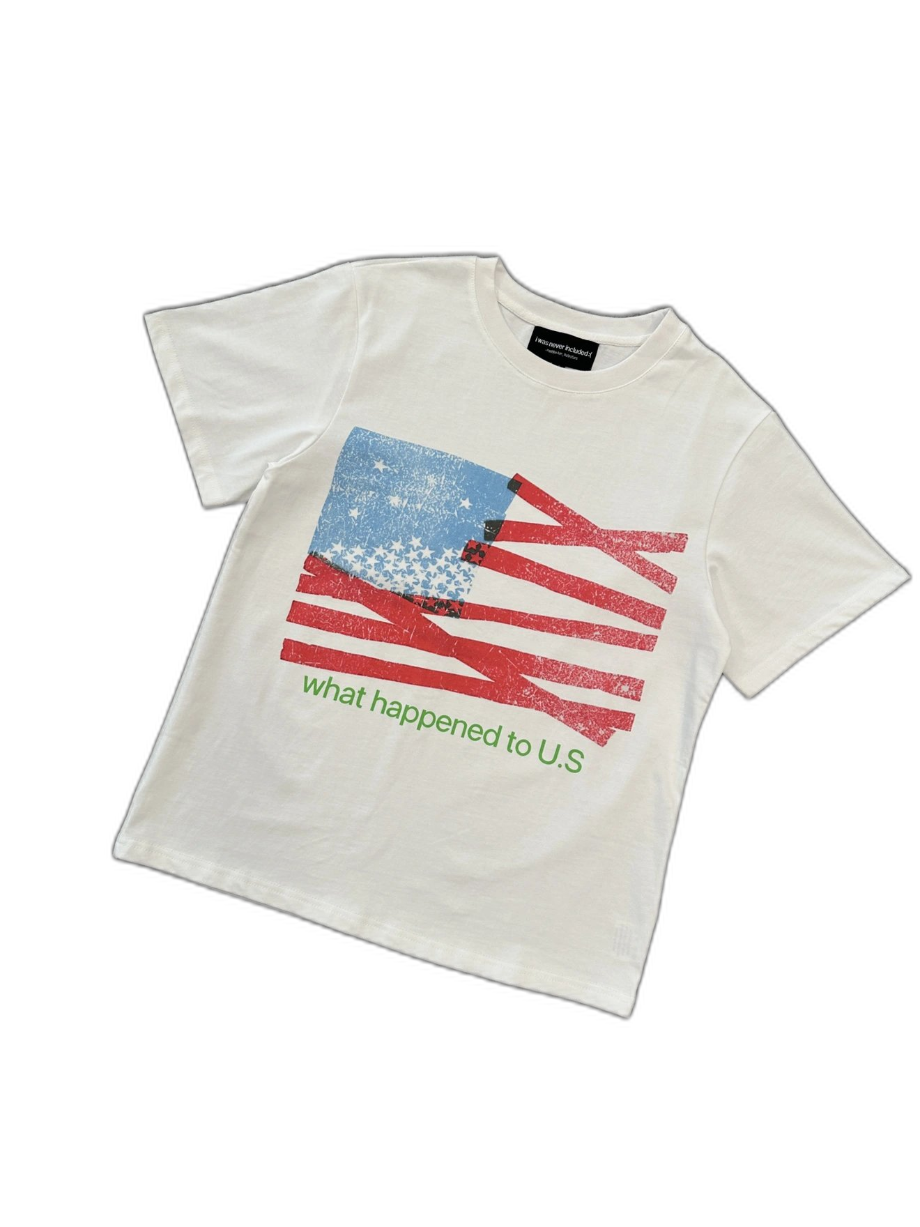 iHS009 Ripped Stars and Stripes Short Sleeve