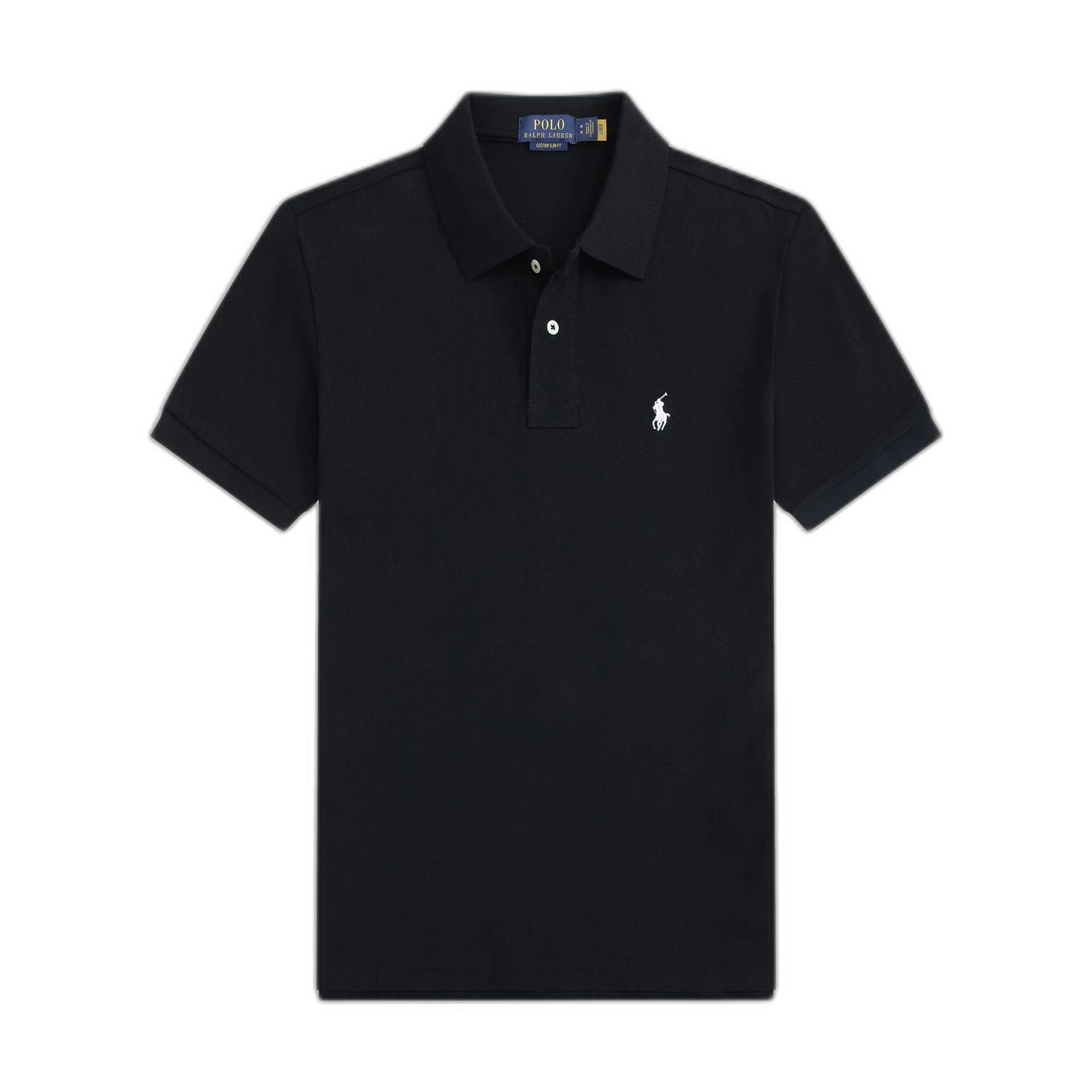 R*e*p*Pao*Luo*Xia*Horse*Label*Men*Men*Short*Sleeve*P*Cotton*P*O*Shirt*With*Collar*T*Shirt*Large*Size*Width*Loose*Embroidery*Embroidery*Flip