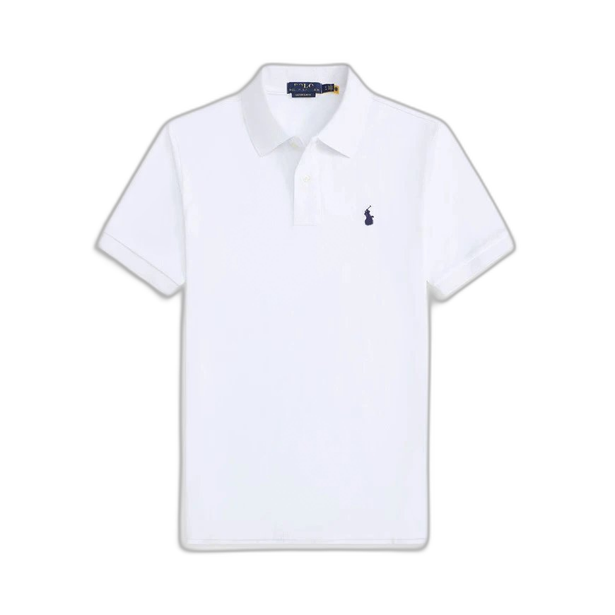 Summer foreign trade RL Polo shirt men’s short sleeve t-shirt lapel pony embroidered casual wear simple and casual