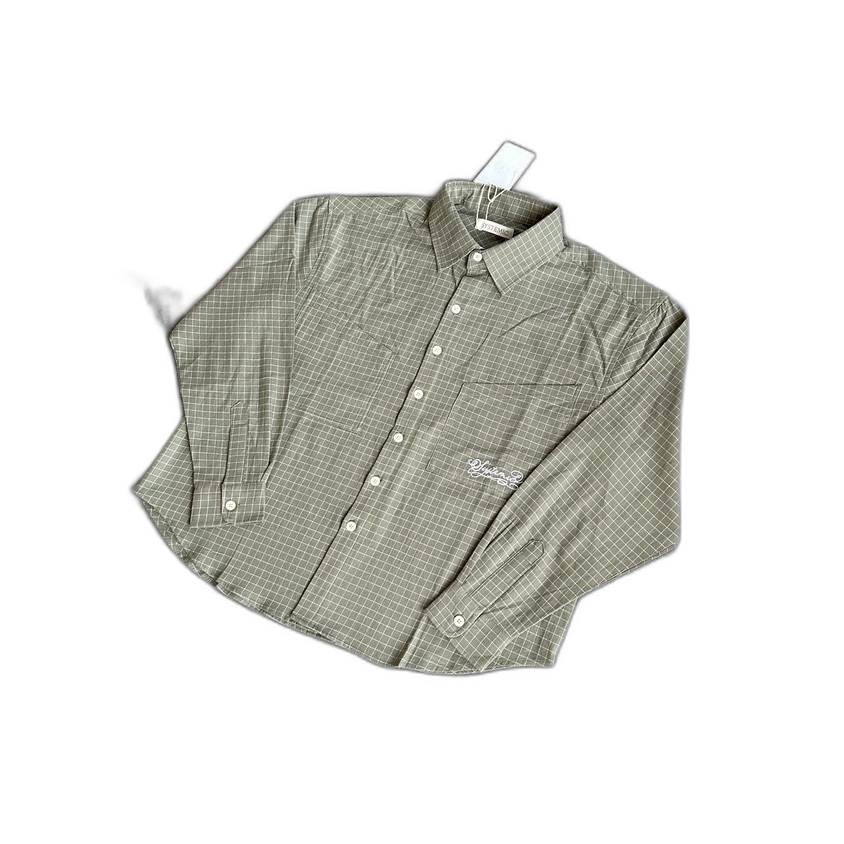 T-SY flannel green shirt
