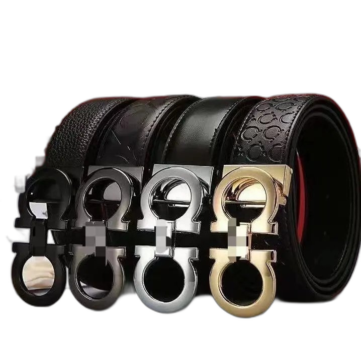 Feira men’s belt, high-grade two-layer pure cowhide, trendy casual pants for young people, belt, trendy