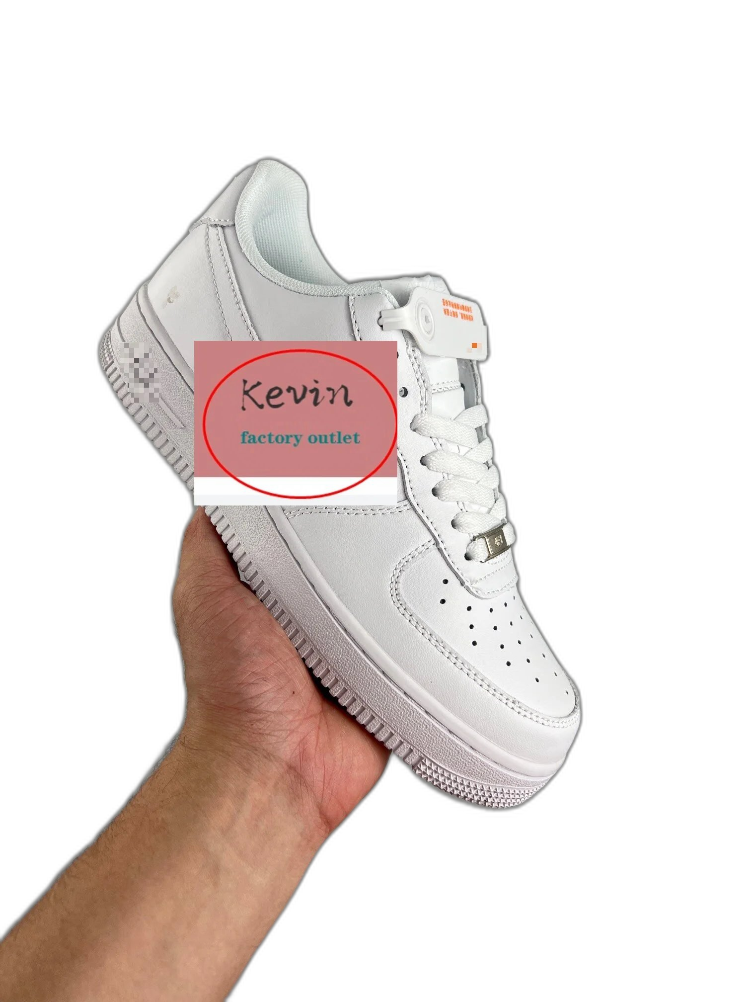 All white first layer classic low top casual sports sneakers