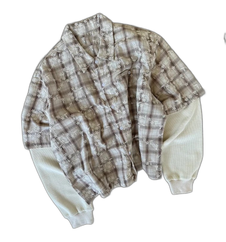Beige long long long long long sleeve