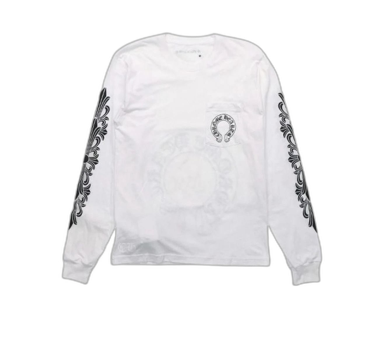 CH OG White Horseshoe Longsleeve
