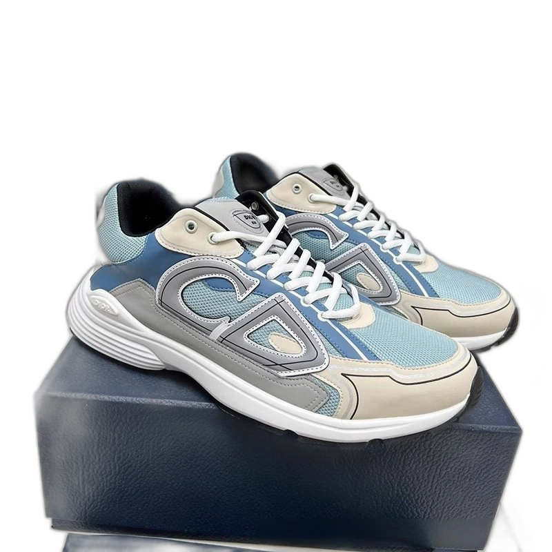 European and American cross-border trade CDb30 letter shoes men’s and women’s sports shoes, raised dad shoes, running casual couple shoes