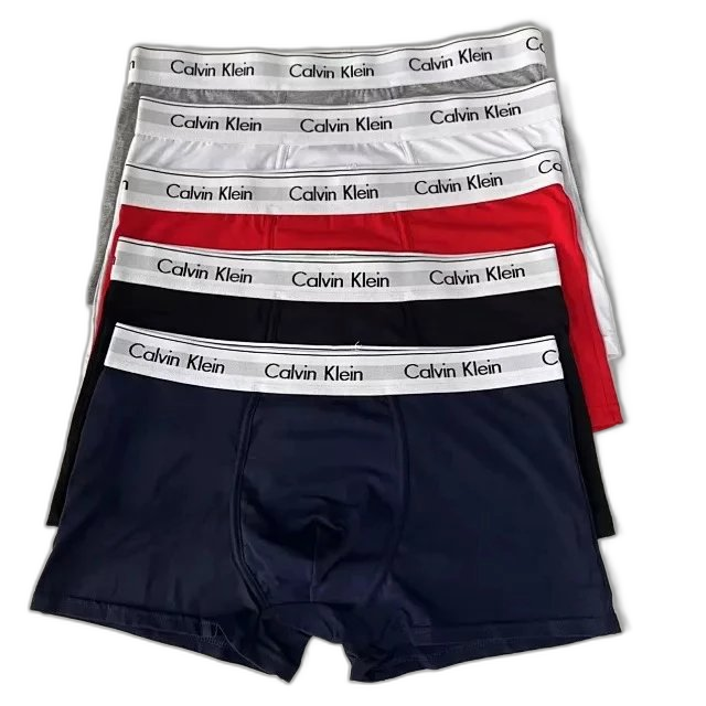New men’s underwear cotton shorts men’s low waist pants overseas hot selling trendy men’s boxer briefs cotton boxer briefs