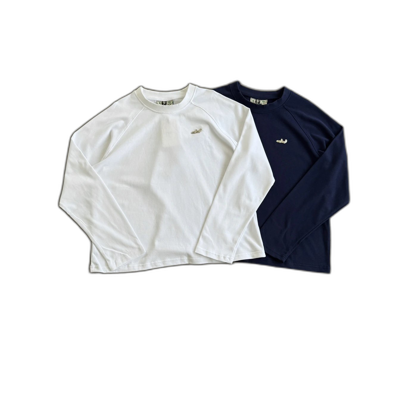 DP solid color long sleeve shirt